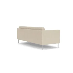 Unit10 L42 Firhøj - 2,5 pers. sofa - Stål - Beige (00)- 2,5 Personers Sofa