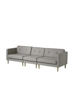 Unit10 L42 Firhøj - Midtermodul 70 - Eg - Grey Beige- Modulsofaer