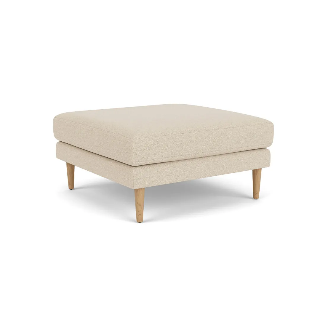 Unit10 L42 Firhøj - Puf - Eg - Beige (90)- 3 Personers Sofa|2,5 Personers Sofa