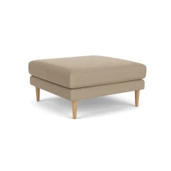 Unit10 L42 Firhøj - Puf - Eg - Beige (61252)- 3 Personers Sofa|2,5 Personers Sofa