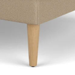Unit10 L42 Firhøj - Puf - Eg - Beige (61252)- 3 Personers Sofa|2,5 Personers Sofa
