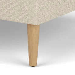 Unit10 L42 Firhøj - Puf - Eg - Beige (00)- 3 Personers Sofa|2,5 Personers Sofa