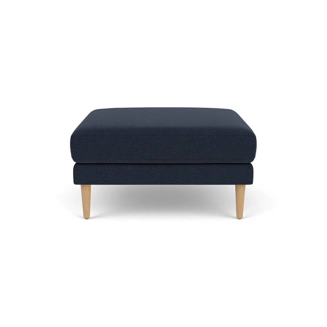 Unit10 L42 Firhøj - Puf - Eg - Dark Blue (36)- 3 Personers Sofa|2,5 Personers Sofa