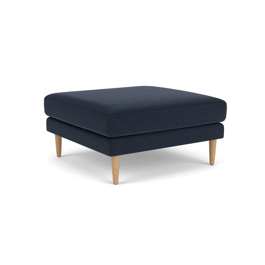 Unit10 L42 Firhøj - Puf - Eg - Dark Blue (36)- 3 Personers Sofa|2,5 Personers Sofa