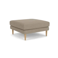 Unit10 L42 Firhøj - Puf - Eg - Light Grey (02)- 3 Personers Sofa|2,5 Personers Sofa