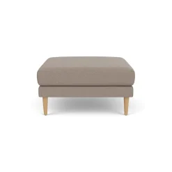 Unit10 L42 Firhøj - Puf - Eg - Stone (181)- 3 Personers Sofa|2,5 Personers Sofa