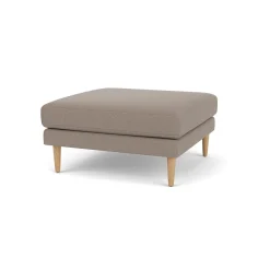 Unit10 L42 Firhøj - Puf - Eg - Stone (181)- 3 Personers Sofa|2,5 Personers Sofa