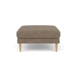 Unit10 L42 Firhøj - Puf - Eg - Taupe (233)- 3 Personers Sofa|2,5 Personers Sofa