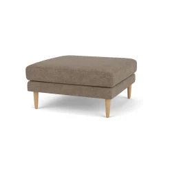 Unit10 L42 Firhøj - Puf - Eg - Taupe (233)- 3 Personers Sofa|2,5 Personers Sofa