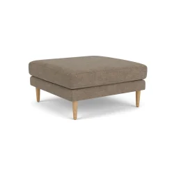 Unit10 L42 Firhøj - Puf - Eg - Taupe (233)- 3 Personers Sofa|2,5 Personers Sofa