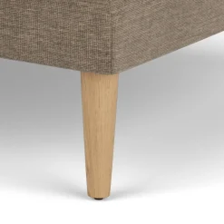 Unit10 L42 Firhøj - Puf - Eg - Taupe (233)- 3 Personers Sofa|2,5 Personers Sofa