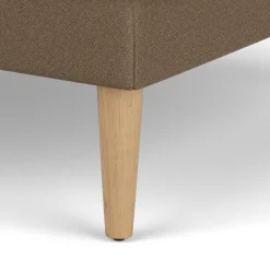 Unit10 L42 Firhøj - Puf - Eg - Taupe (61230)- 3 Personers Sofa|2,5 Personers Sofa
