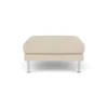 Unit10 L42 Firhøj - Puf - Stål - Beige (90)- 3 Personers Sofa|2,5 Personers Sofa