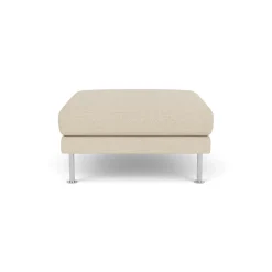 Unit10 L42 Firhøj - Puf - Stål - Beige (90)- 3 Personers Sofa|2,5 Personers Sofa