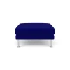 Unit10 L42 Firhøj - Puf - Stål - Blue (43)- 3 Personers Sofa|2,5 Personers Sofa