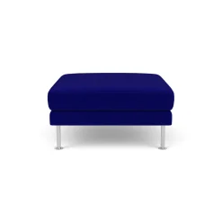 Unit10 L42 Firhøj - Puf - Stål - Blue (43)- 3 Personers Sofa|2,5 Personers Sofa