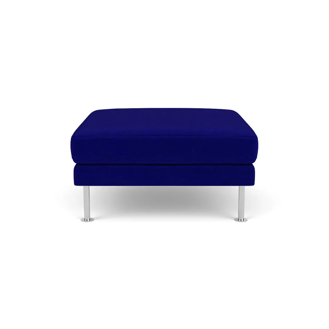 Unit10 L42 Firhøj - Puf - Stål - Blue (43)- 3 Personers Sofa|2,5 Personers Sofa