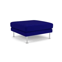 Unit10 L42 Firhøj - Puf - Stål - Blue (43)- 3 Personers Sofa|2,5 Personers Sofa