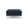 Unit10 L42 Firhøj - Puf - Stål - Dark Blue (36)- 3 Personers Sofa|2,5 Personers Sofa