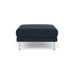 Unit10 L42 Firhøj - Puf - Stål - Dark Blue (36)- 3 Personers Sofa|2,5 Personers Sofa