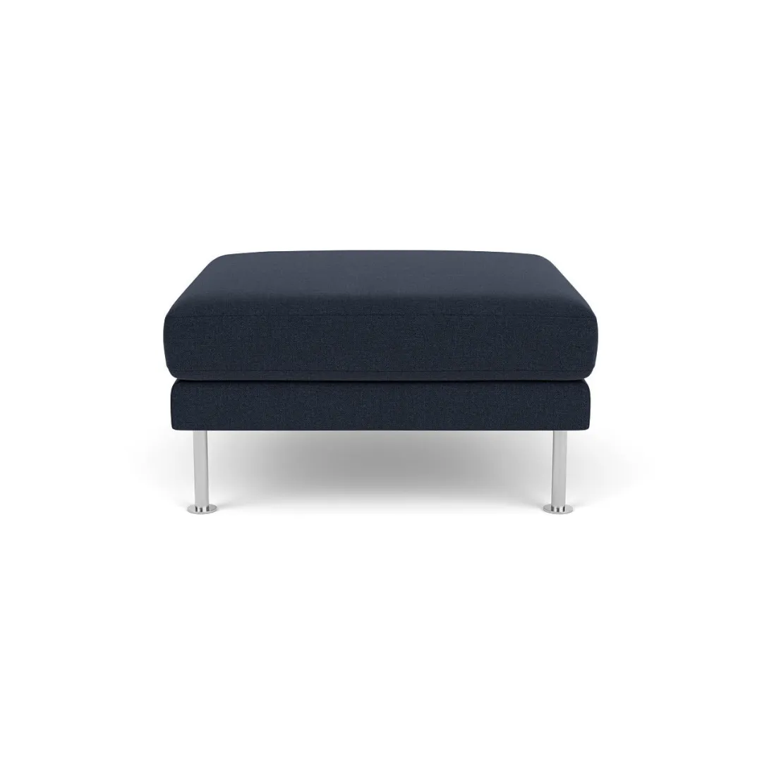 Unit10 L42 Firhøj - Puf - Stål - Dark Blue (36)- 3 Personers Sofa|2,5 Personers Sofa