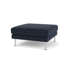 Unit10 L42 Firhøj - Puf - Stål - Dark Blue (36)- 3 Personers Sofa|2,5 Personers Sofa