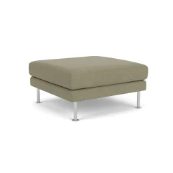 Unit10 L42 Firhøj - Puf - Stål - Green (58)- 3 Personers Sofa|2,5 Personers Sofa