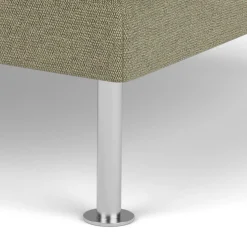Unit10 L42 Firhøj - Puf - Stål - Green (58)- 3 Personers Sofa|2,5 Personers Sofa