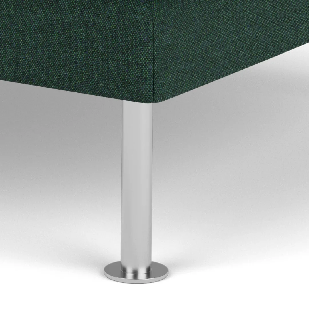 Unit10 L42 Firhøj - Puf - Stål - Green (32)- 3 Personers Sofa|2,5 Personers Sofa
