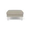 Unit10 L42 Firhøj - Puf - Stål - Light Grey (30)- 3 Personers Sofa|2,5 Personers Sofa