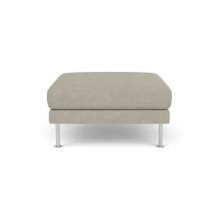 Unit10 L42 Firhøj - Puf - Stål - Light Grey (30)- 3 Personers Sofa|2,5 Personers Sofa