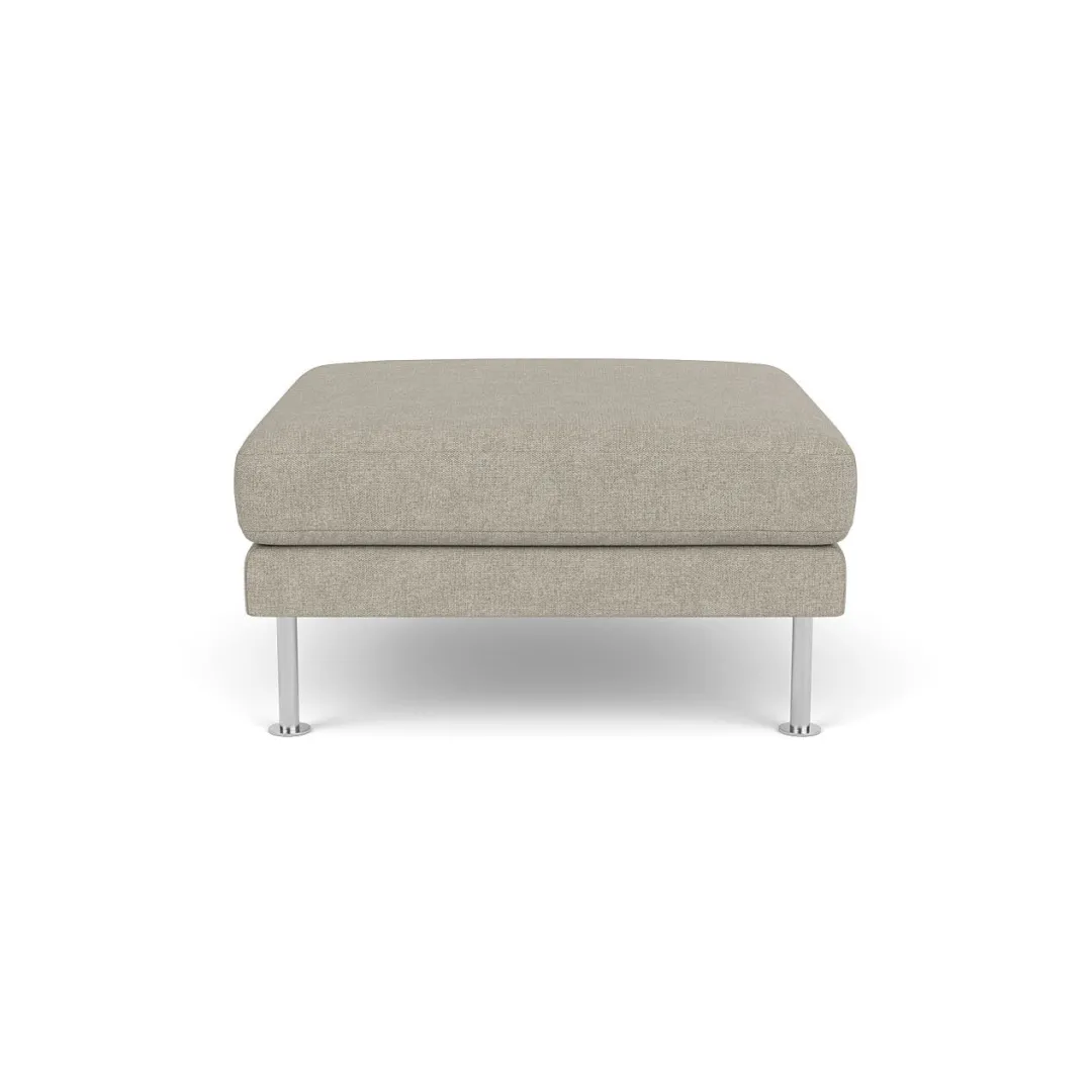 Unit10 L42 Firhøj - Puf - Stål - Light Grey (30)- 3 Personers Sofa|2,5 Personers Sofa