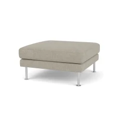 Unit10 L42 Firhøj - Puf - Stål - Light Grey (30)- 3 Personers Sofa|2,5 Personers Sofa