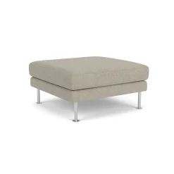 Unit10 L42 Firhøj - Puf - Stål - Light Grey (30)- 3 Personers Sofa|2,5 Personers Sofa
