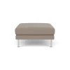 Unit10 L42 Firhøj - Puf - Stål - Stone (181)- 3 Personers Sofa|2,5 Personers Sofa