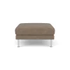 Unit10 L42 Firhøj - Puf - Stål - Taupe (233)- 3 Personers Sofa|2,5 Personers Sofa