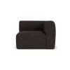 Krøyer & Sætter-Lassen L47 Korinth - Højre modul - Bowen - Black-Brown- Modulsofaer