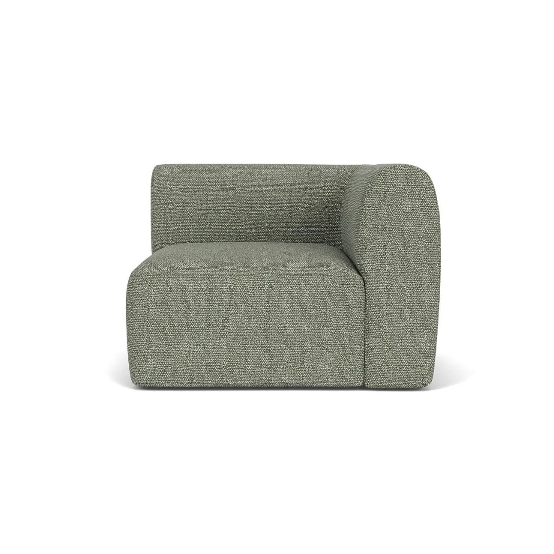 Krøyer & Sætter-Lassen L47 Korinth - Højre modul - Monza - Green-Melange- Modulsofaer