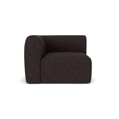 Krøyer & Sætter-Lassen L47 Korinth - Venstre modul - Bowen - Black-Brown- Modulsofaer
