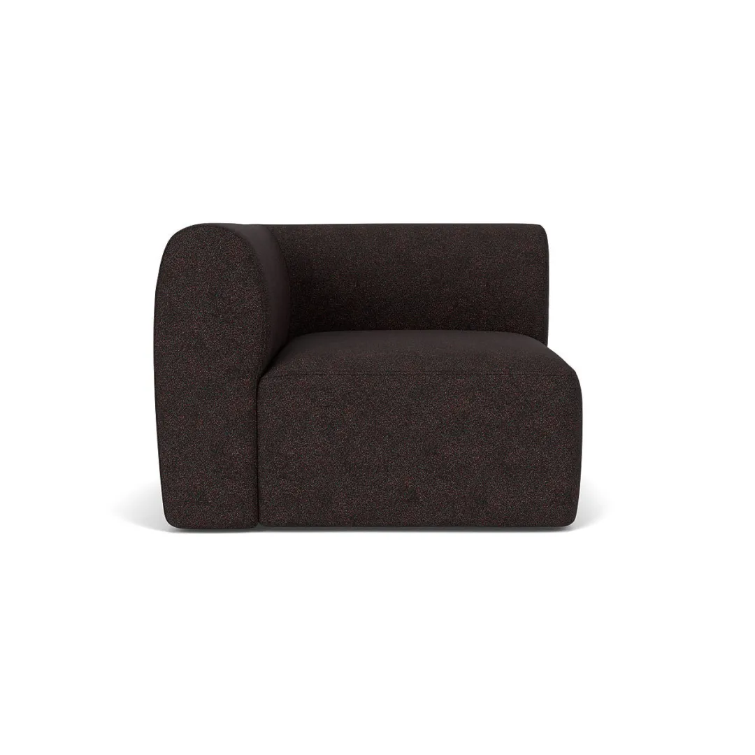Krøyer & Sætter-Lassen L47 Korinth - Venstre modul - Bowen - Black-Brown- Modulsofaer