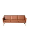 Mogens Koch L43 MK46 - 3 pers. sofa - Cognac læder- 3 Personers Sofa