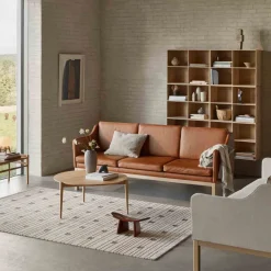 Mogens Koch L43 MK46 - 3 pers. sofa - Cognac læder- 3 Personers Sofa