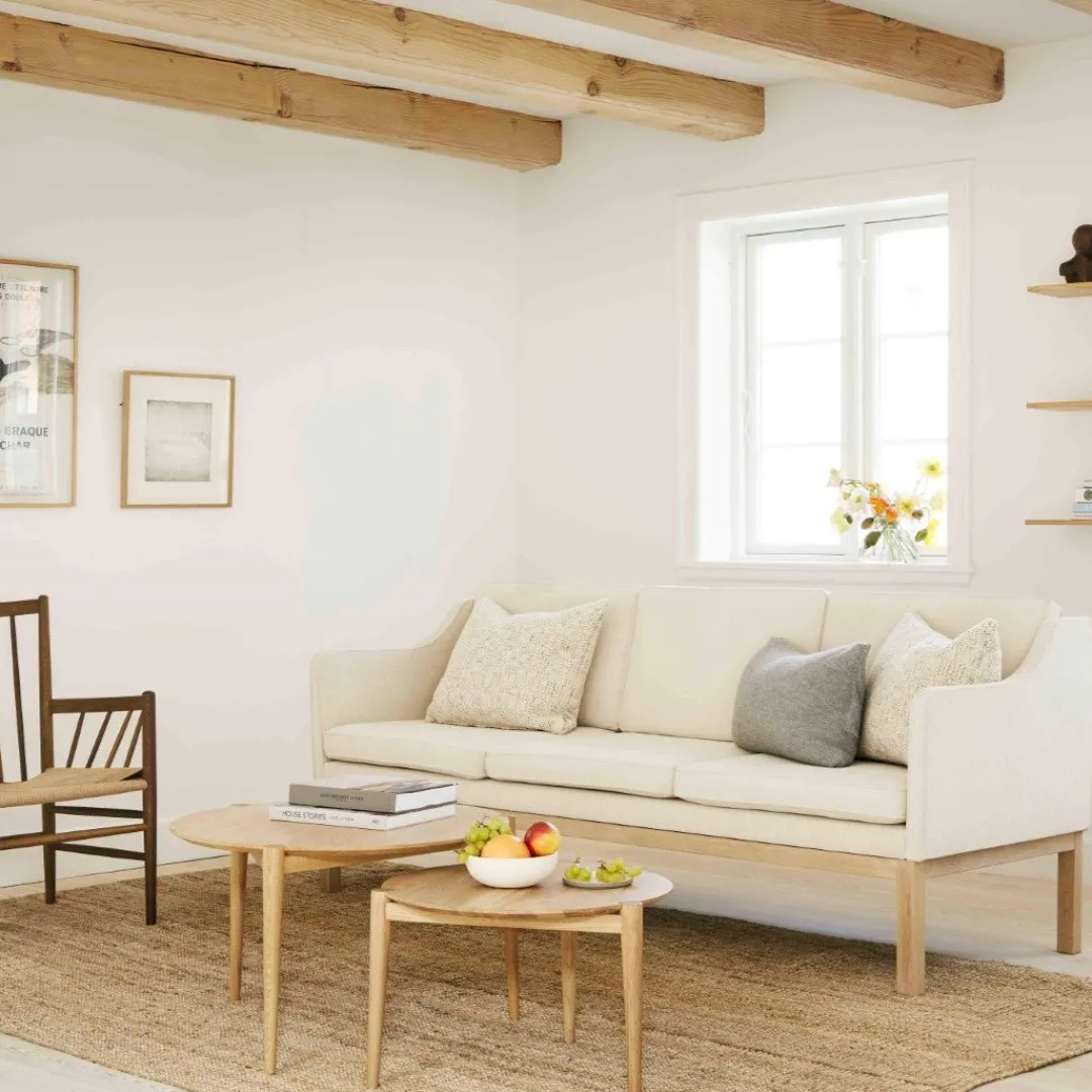 Mogens Koch L43 MK46 - 3 pers. sofa - Beige- 3 Personers Sofa