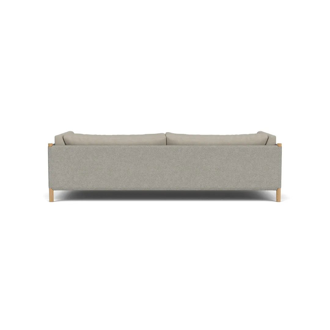 Karnov & Mahler L48 Moesgaard - 3 pers. sofa - Light Beige/White- 3 Personers Sofa