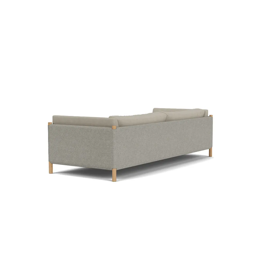 Karnov & Mahler L48 Moesgaard - 3 pers. sofa - Light Beige/White- 3 Personers Sofa