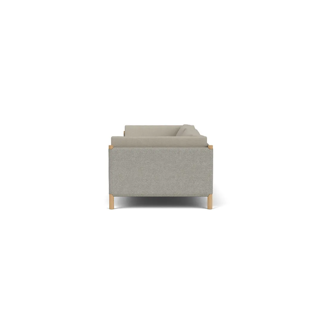 Karnov & Mahler L48 Moesgaard - 3 pers. sofa - Light Beige/White- 3 Personers Sofa