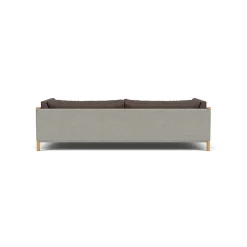 Karnov & Mahler L48 Moesgaard - 3 pers. sofa - Light Brown/Black- 3 Personers Sofa