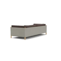 Karnov & Mahler L48 Moesgaard - 3 pers. sofa - Light Brown/Black- 3 Personers Sofa