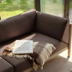 Karnov & Mahler L48 Moesgaard - 3 pers. sofa - Light Brown/Black- 3 Personers Sofa