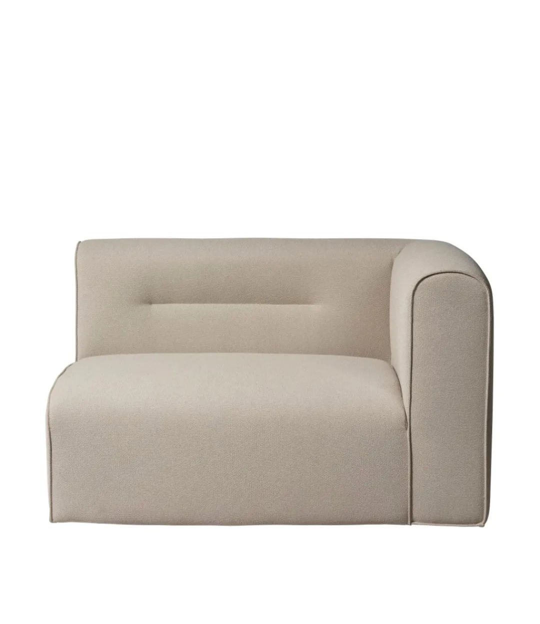 Laura Bilde L44 Mols - Højre modul - Beige- Modulsofaer
